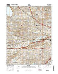 Arvada Colorado Current topographic map, 1:24000 scale, 7.5 X 7.5 Minute, Year 2016