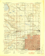 Arvada Colorado Historical topographic map, 1:24000 scale, 7.5 X 7.5 Minute, Year 1950