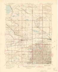 Arvada Colorado Historical topographic map, 1:31680 scale, 7.5 X 7.5 Minute, Year 1944