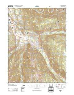 Aspen Colorado Historical topographic map, 1:24000 scale, 7.5 X 7.5 Minute, Year 2013