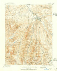 Aspen Colorado Historical topographic map, 1:62500 scale, 15 X 15 Minute, Year 1893