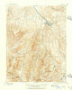 Aspen Colorado Historical topographic map, 1:62500 scale, 15 X 15 Minute, Year 1893