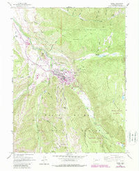 Aspen Colorado Historical topographic map, 1:24000 scale, 7.5 X 7.5 Minute, Year 1960