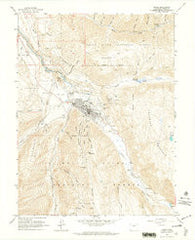 Aspen Colorado Historical topographic map, 1:24000 scale, 7.5 X 7.5 Minute, Year 1960