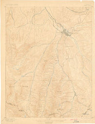 Aspen Colorado Historical topographic map, 1:62500 scale, 15 X 15 Minute, Year 1895