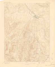 Aspen Colorado Historical topographic map, 1:62500 scale, 15 X 15 Minute, Year 1895