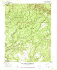 Atkinson Creek Colorado Historical topographic map, 1:24000 scale, 7.5 X 7.5 Minute, Year 1960