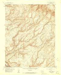 Atkinson Creek Colorado Historical topographic map, 1:24000 scale, 7.5 X 7.5 Minute, Year 1960