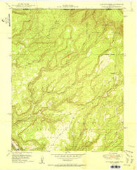 Atkinson Creek Colorado Historical topographic map, 1:24000 scale, 7.5 X 7.5 Minute, Year 1950