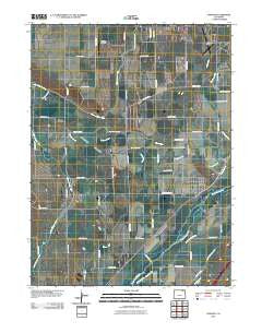 Atwood Colorado Historical topographic map, 1:24000 scale, 7.5 X 7.5 Minute, Year 2010