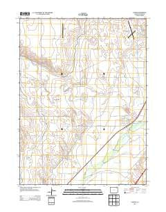 Atwood Colorado Historical topographic map, 1:24000 scale, 7.5 X 7.5 Minute, Year 2013