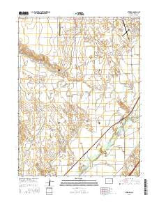 Atwood Colorado Current topographic map, 1:24000 scale, 7.5 X 7.5 Minute, Year 2016
