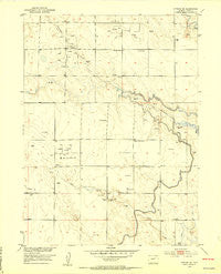Atwood NE Colorado Historical topographic map, 1:24000 scale, 7.5 X 7.5 Minute, Year 1951