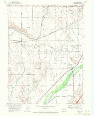 Atwood Colorado Historical topographic map, 1:24000 scale, 7.5 X 7.5 Minute, Year 1951