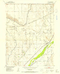Atwood Colorado Historical topographic map, 1:24000 scale, 7.5 X 7.5 Minute, Year 1951