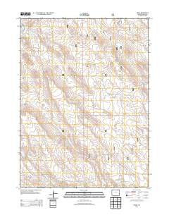 Avalo Colorado Historical topographic map, 1:24000 scale, 7.5 X 7.5 Minute, Year 2013