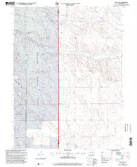 Avalo SE Colorado Historical topographic map, 1:24000 scale, 7.5 X 7.5 Minute, Year 1997