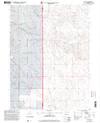 Avalo SE Colorado Historical topographic map, 1:24000 scale, 7.5 X 7.5 Minute, Year 1997