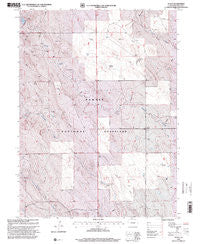 Avalo Colorado Historical topographic map, 1:24000 scale, 7.5 X 7.5 Minute, Year 1997