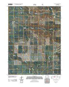 Avalo SE Colorado Historical topographic map, 1:24000 scale, 7.5 X 7.5 Minute, Year 2011