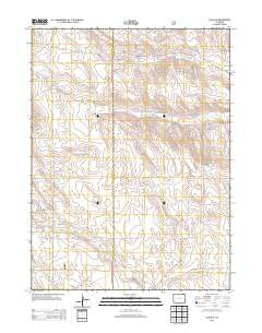 Avalo SE Colorado Historical topographic map, 1:24000 scale, 7.5 X 7.5 Minute, Year 2013
