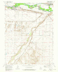 Avondale Colorado Historical topographic map, 1:24000 scale, 7.5 X 7.5 Minute, Year 1960