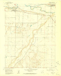 Avondale Colorado Historical topographic map, 1:24000 scale, 7.5 X 7.5 Minute, Year 1960