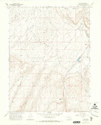 Axial Colorado Historical topographic map, 1:24000 scale, 7.5 X 7.5 Minute, Year 1966