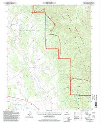 Badito Cone Colorado Historical topographic map, 1:24000 scale, 7.5 X 7.5 Minute, Year 1994