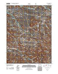 Bailey Colorado Historical topographic map, 1:24000 scale, 7.5 X 7.5 Minute, Year 2011