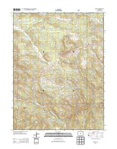 Bailey Colorado Historical topographic map, 1:24000 scale, 7.5 X 7.5 Minute, Year 2013