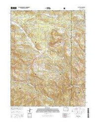 Bailey Colorado Current topographic map, 1:24000 scale, 7.5 X 7.5 Minute, Year 2016