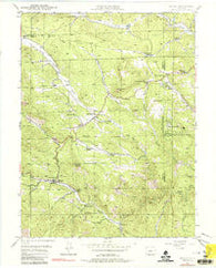 Bailey Colorado Historical topographic map, 1:24000 scale, 7.5 X 7.5 Minute, Year 1945