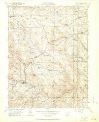 Bailey Colorado Historical topographic map, 1:24000 scale, 7.5 X 7.5 Minute, Year 1945