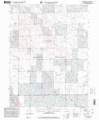 Baker Draw Colorado Historical topographic map, 1:24000 scale, 7.5 X 7.5 Minute, Year 1997
