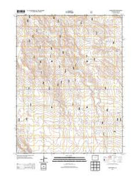 Baker Draw Colorado Historical topographic map, 1:24000 scale, 7.5 X 7.5 Minute, Year 2013