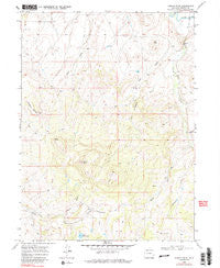 Bakers Peak Colorado Historical topographic map, 1:24000 scale, 7.5 X 7.5 Minute, Year 1969