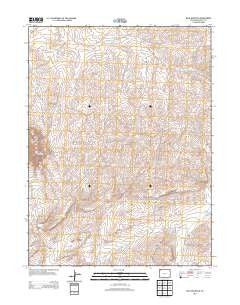 Bald Mountain Colorado Historical topographic map, 1:24000 scale, 7.5 X 7.5 Minute, Year 2013