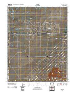 Baldy Colorado Historical topographic map, 1:24000 scale, 7.5 X 7.5 Minute, Year 2010