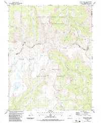 Baldy Cinco Colorado Historical topographic map, 1:24000 scale, 7.5 X 7.5 Minute, Year 1986
