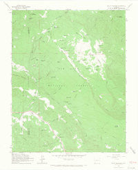 Baldy Mountain Colorado Historical topographic map, 1:24000 scale, 7.5 X 7.5 Minute, Year 1964