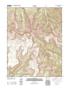 Baldy Cinco Colorado Historical topographic map, 1:24000 scale, 7.5 X 7.5 Minute, Year 2013