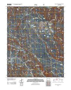 Baldy Mountain Colorado Historical topographic map, 1:24000 scale, 7.5 X 7.5 Minute, Year 2011