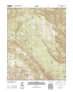 Baldy Mountain Colorado Historical topographic map, 1:24000 scale, 7.5 X 7.5 Minute, Year 2013