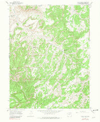 Banta Ridge Colorado Historical topographic map, 1:24000 scale, 7.5 X 7.5 Minute, Year 1964