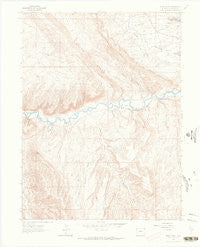 Banty Point Colorado Historical topographic map, 1:24000 scale, 7.5 X 7.5 Minute, Year 1962