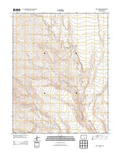 Bar J H Ranch Colorado Historical topographic map, 1:24000 scale, 7.5 X 7.5 Minute, Year 2013