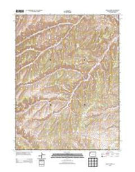Barcus Creek Colorado Historical topographic map, 1:24000 scale, 7.5 X 7.5 Minute, Year 2013