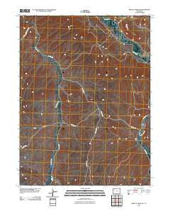 Barcus Creek SE Colorado Historical topographic map, 1:24000 scale, 7.5 X 7.5 Minute, Year 2010