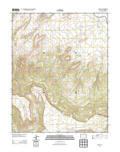 Barela Colorado Historical topographic map, 1:24000 scale, 7.5 X 7.5 Minute, Year 2013